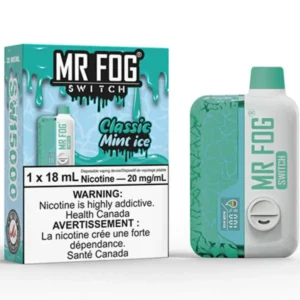 Mr Fog Switch SW15000 Disposable Device | 15K Puffs Classic Mint Ice