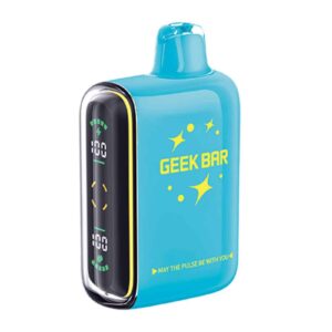 Blue Razz Ice Geek Bar Pulse 15K Puffs Zero Nicotine Disposable